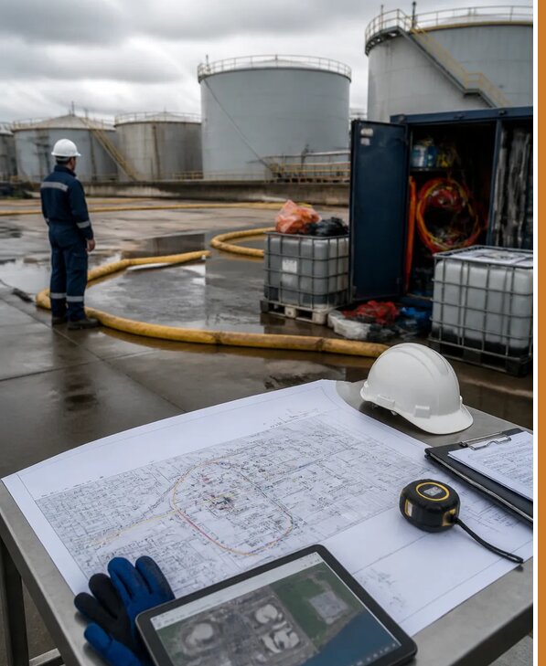 Разработка плана ликвидации разливов нефти в Спасске-Дальнем