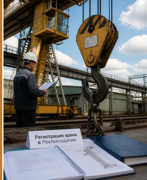 Регистрация крана в Ростехнадзоре в Спасске-Дальнем от 15521 р. | Авеста ОТиПБ